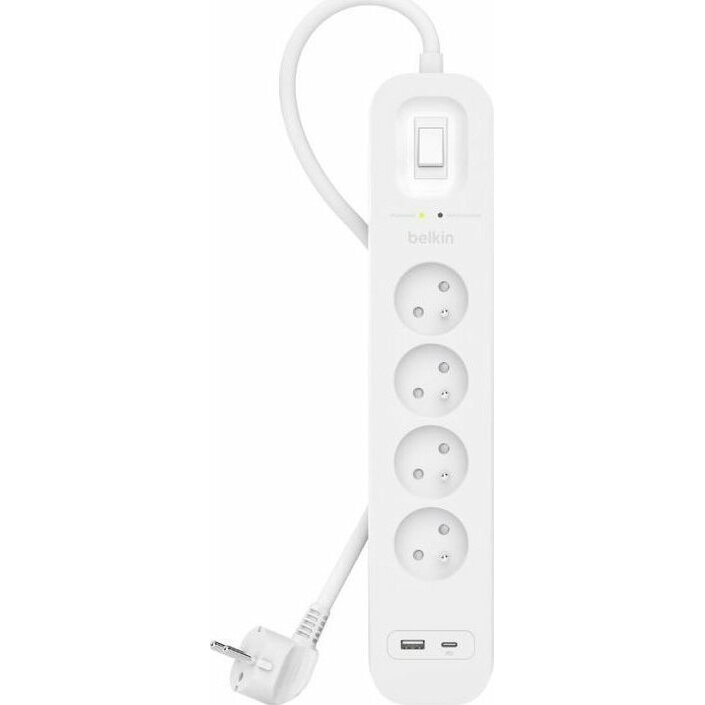 Listwa zasilająca Belkin SurgePlus przeciwprzepięciowa 4
