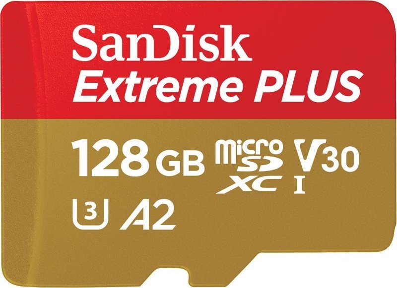 WD Extreme Plus microSDXC 128GB SDSQXBD-128G-GN6MA