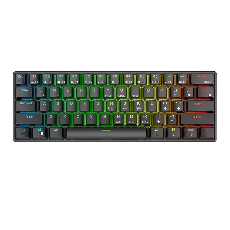 ROYAL KLUDGE RK61 Black, Red , US