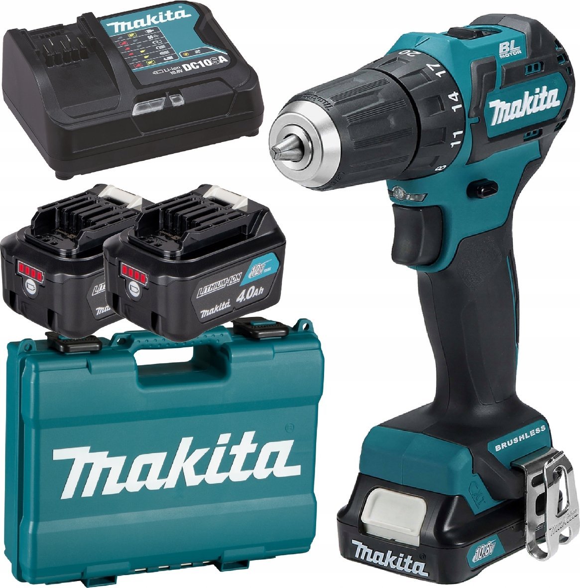 Makita DF332DSME 12 V 2 x