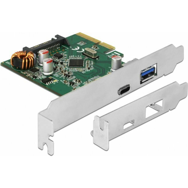 Karta sieciowa Delock PCIe> 1x USB