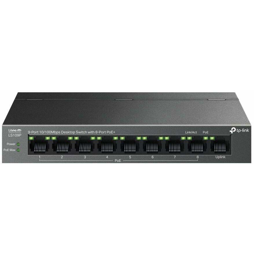 TP-LINK  LS109P 9xGE PoE+ | LS109P