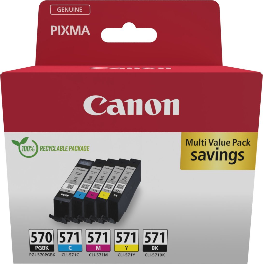 Canon PGI570/CLI-571 PGBK/C/M /Y/ Multi 0372C006