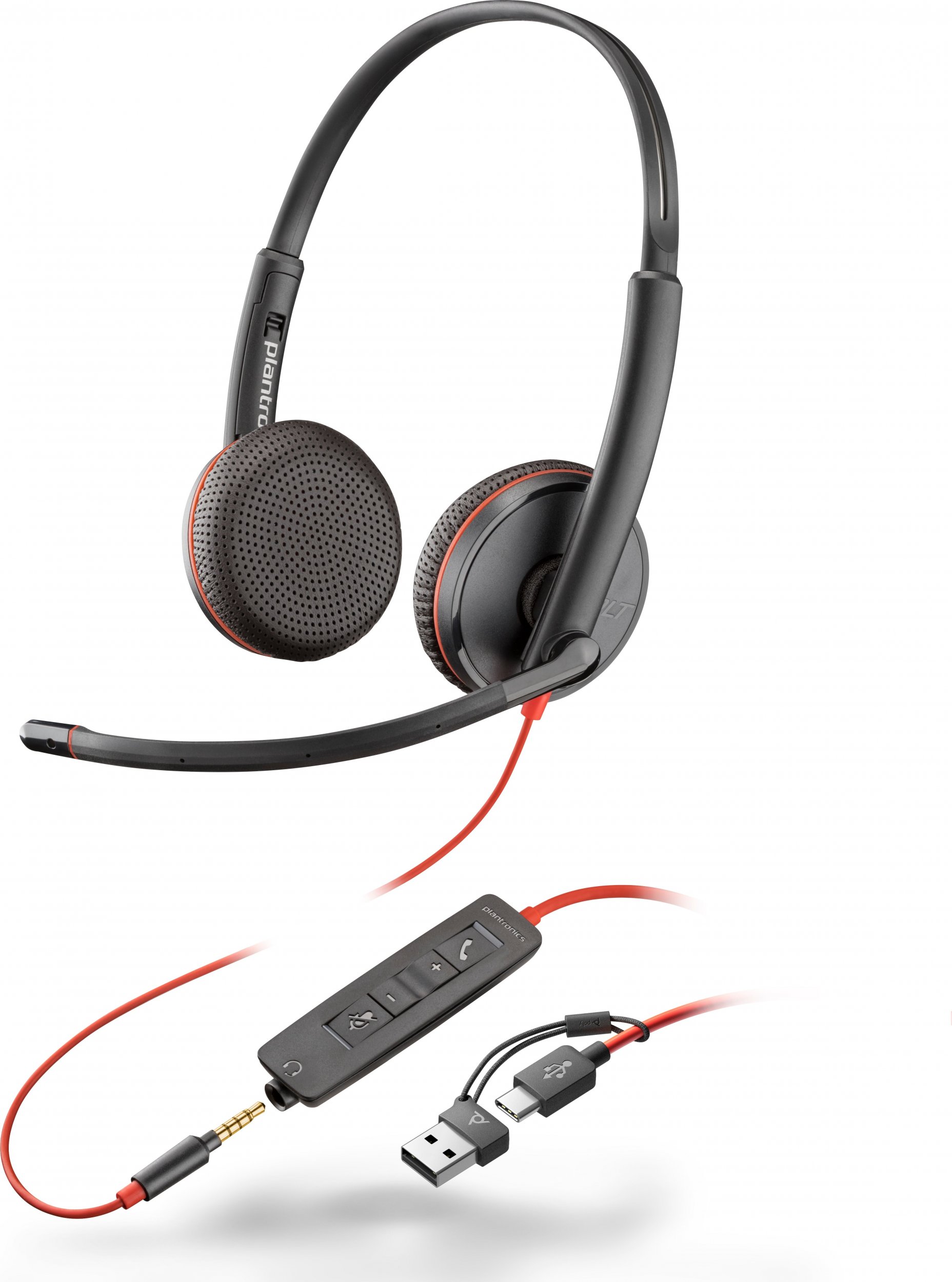Poly Plantronics BlackWire C3225 USB-C and