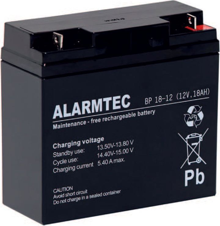 Alarmtec Akumulator 12V 18Ah (BP18-12) |