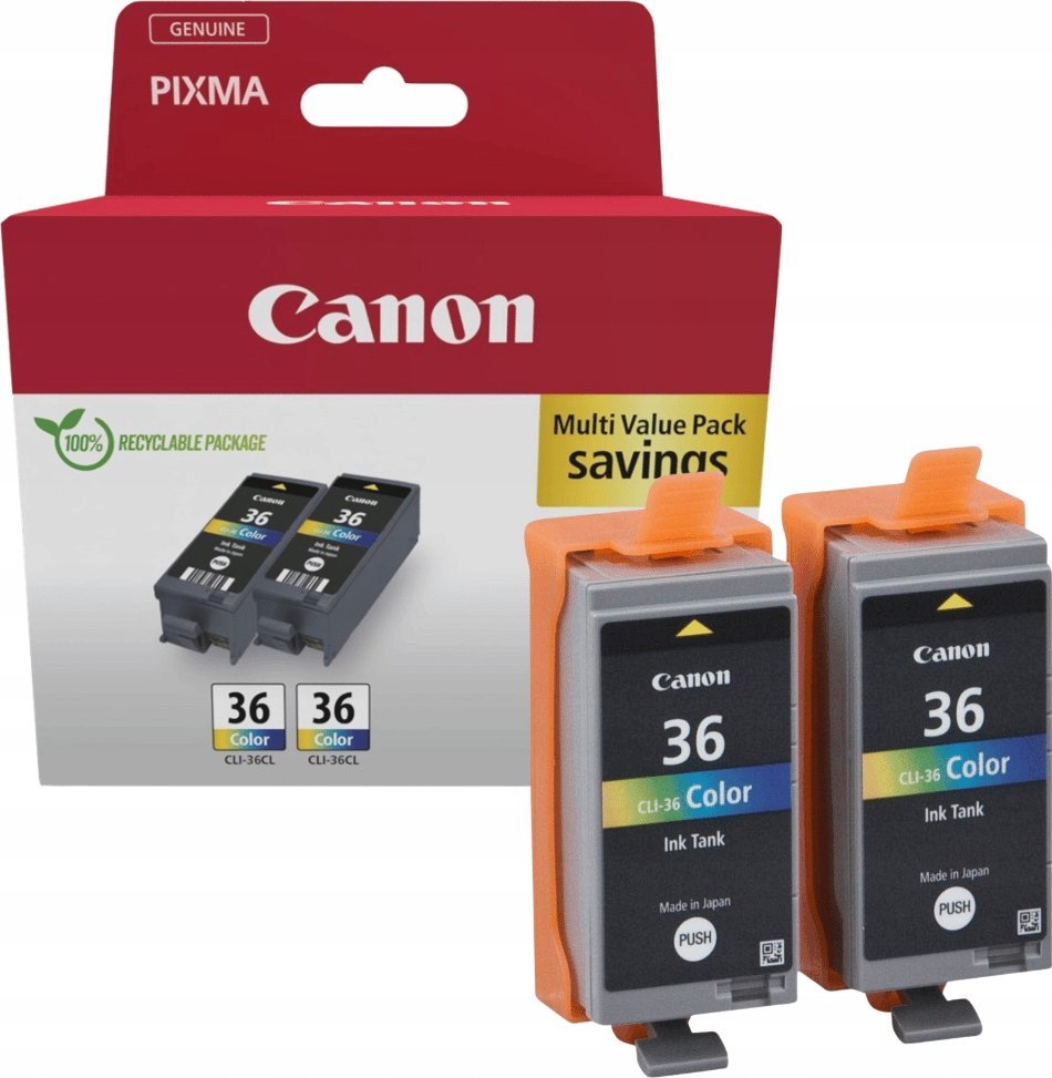 Tusz Canon CARTRIDGE CLI-36 Twin Pack