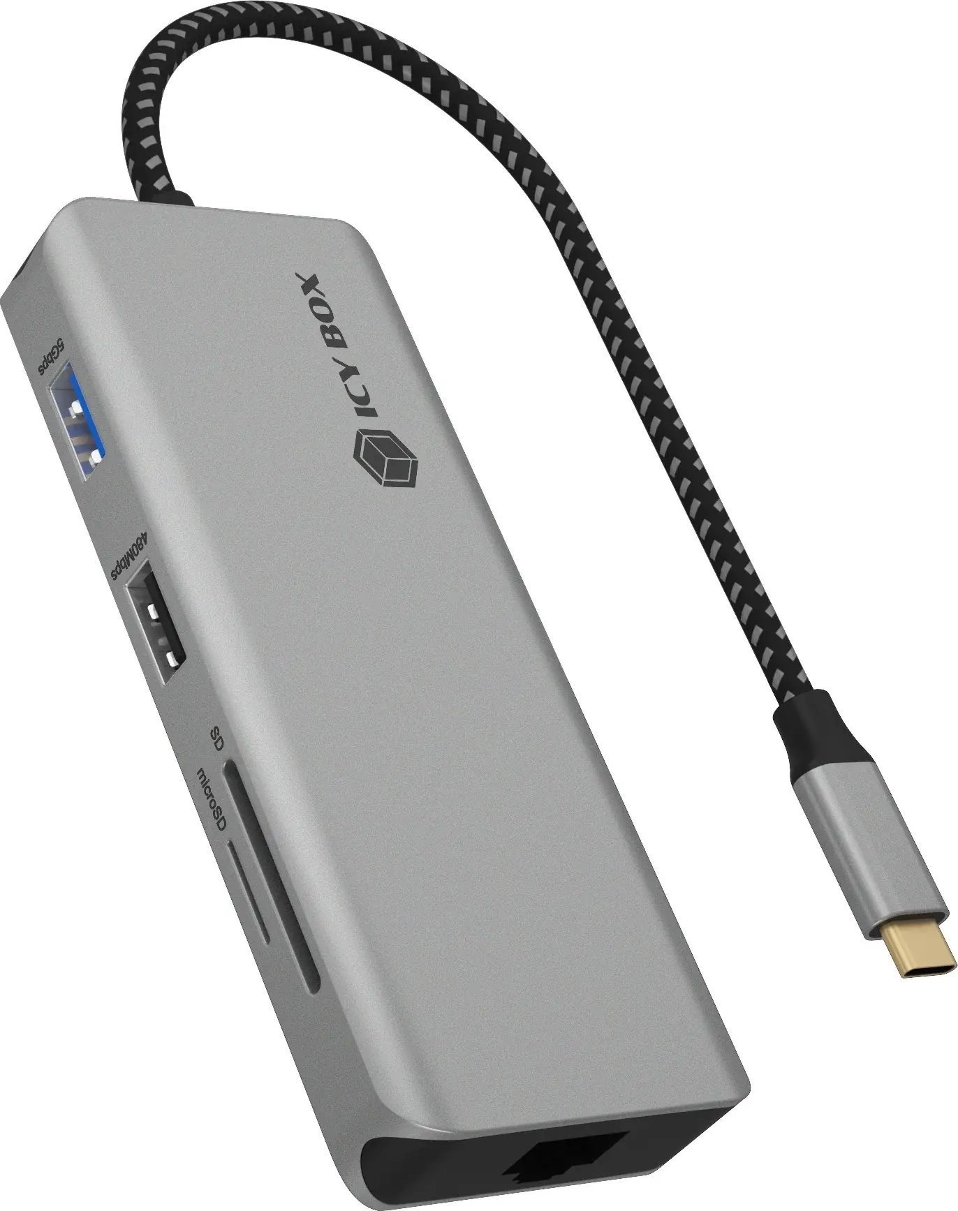 IcyBox ICY BOX IB-DK4012-CPD 9in1, 2x