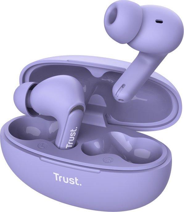 Słuchawki Trust Yavi fioletowe (25297) |