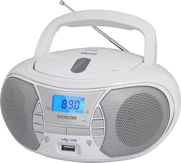 Sencor SPT 2700 WH CD/BT/MP3/USB/Radio FM