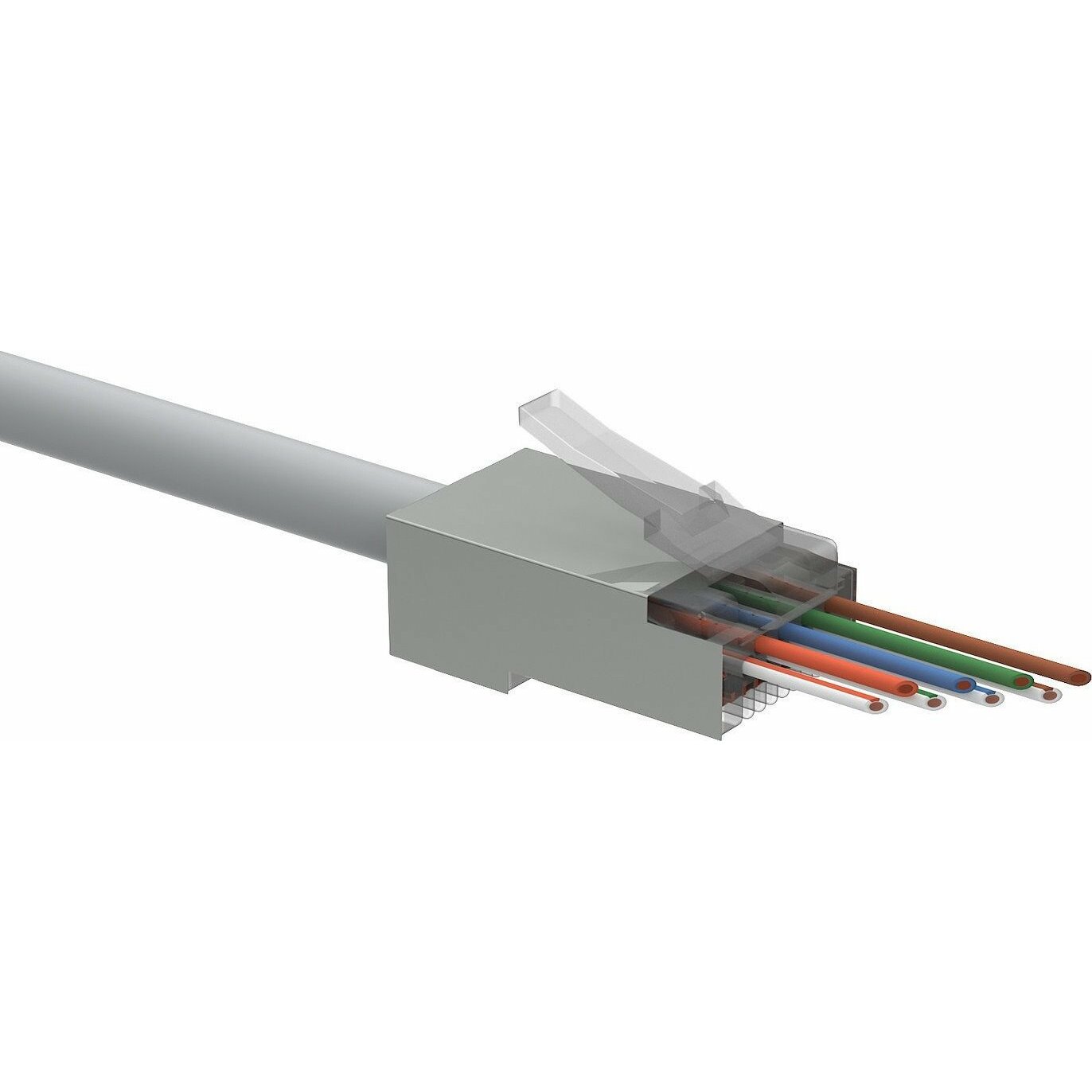Solarix Solarix Univerzální EASY konektor RJ45