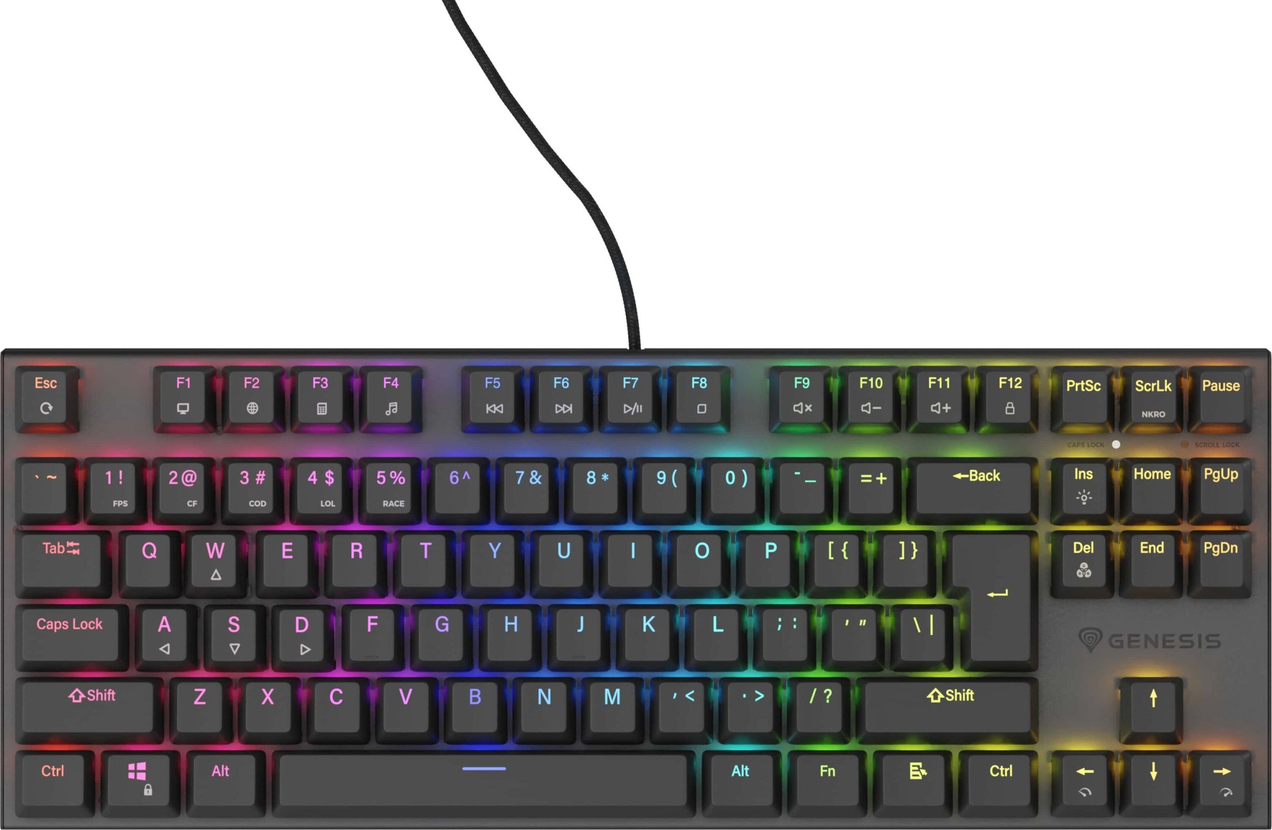 Klawiatura Genesis Thor 303 TKL -