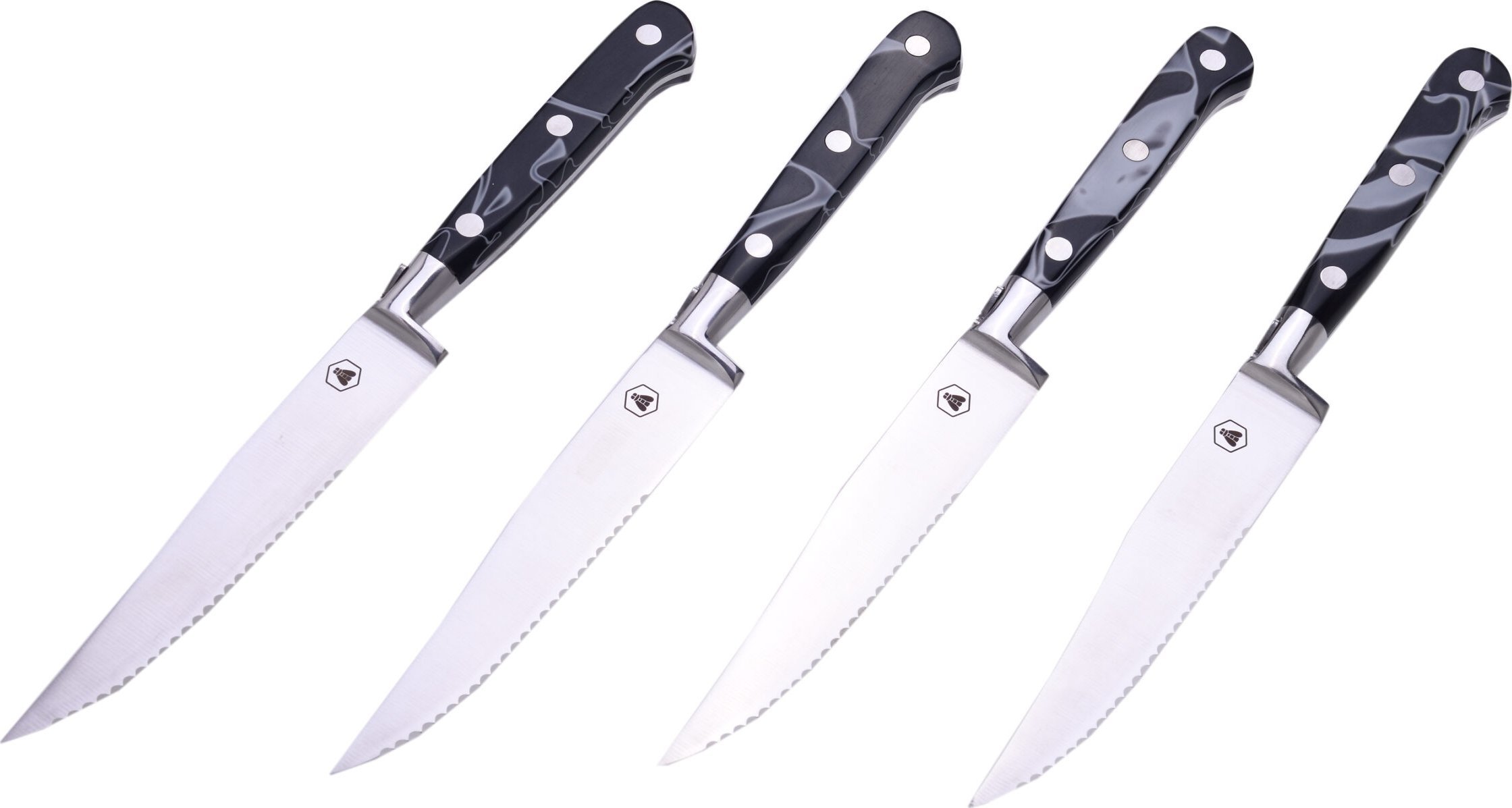 Laguiole Tradition Laguiole Steakmesser-Set 4tlg. mit