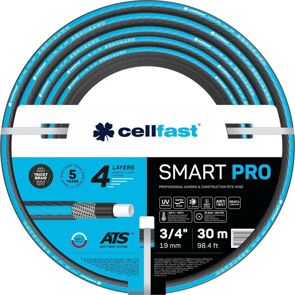 Cellfast Wąż ogrodowy SMART PRO ATS