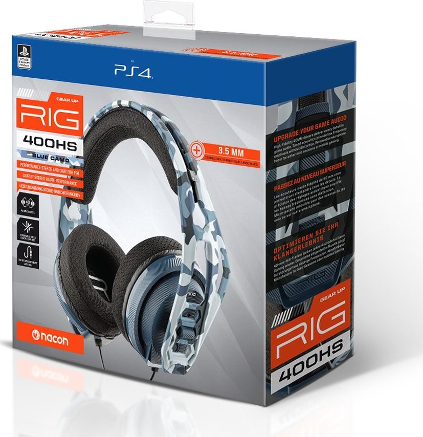 Słuchawki Nacon NACON RIG PS5/PS4 Słuchawki