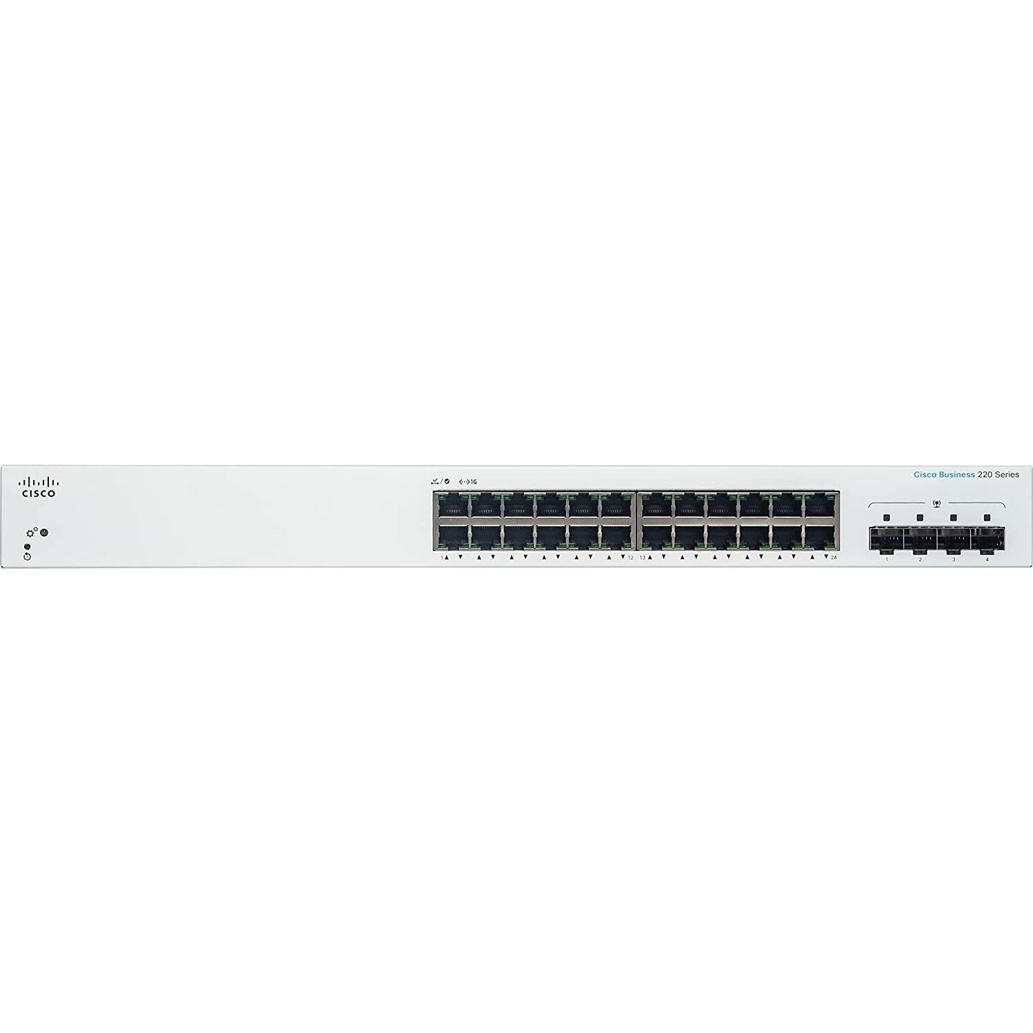 Cisco CBS220 SMART 24-PORT GE 4X1G