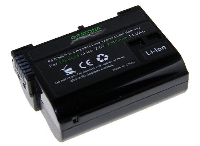 Akumulator Patona Fotobaterie Nikon EN-EL15 2000mAh
