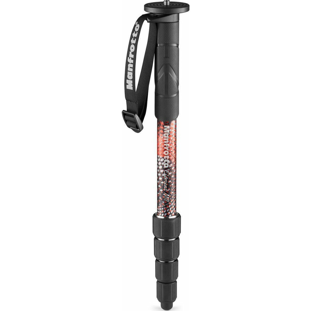 Statyw Manfrotto Element MII Alu raudonas
