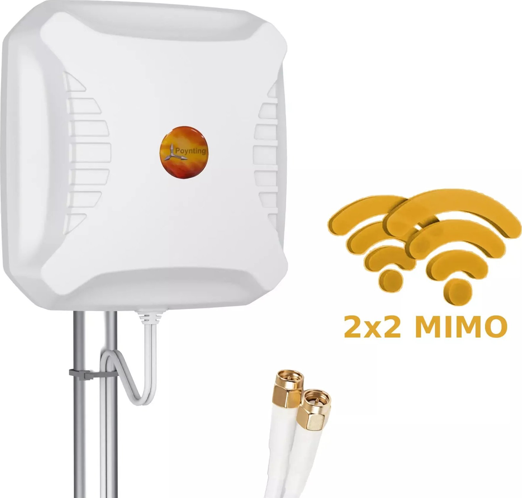 Poynting Antennas 5G/LTE Mast/Wand A-XPOL-0002-V3-01 weiß
