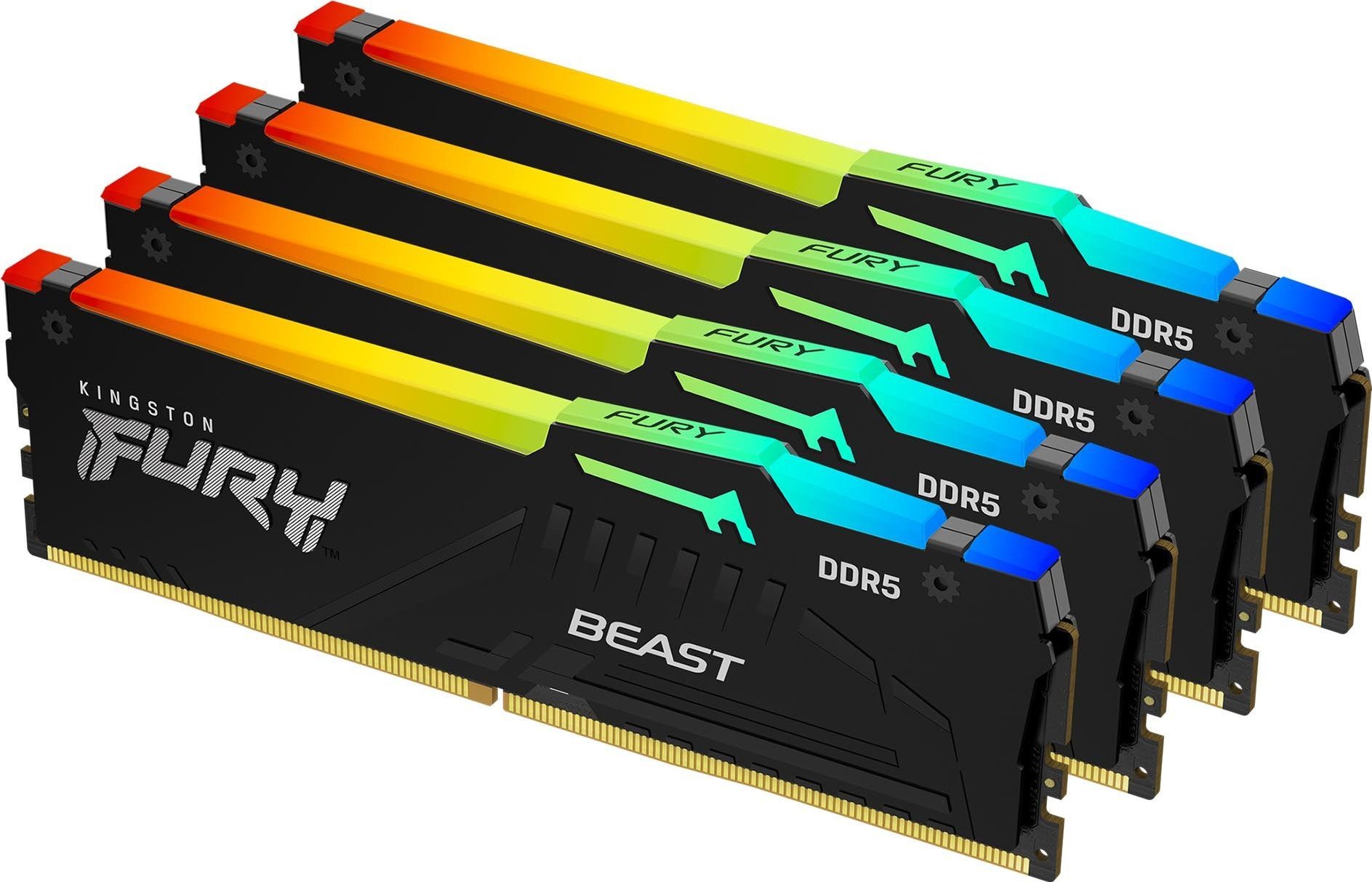 Kingston FURY Beast RGB 64GB (4x16GB)