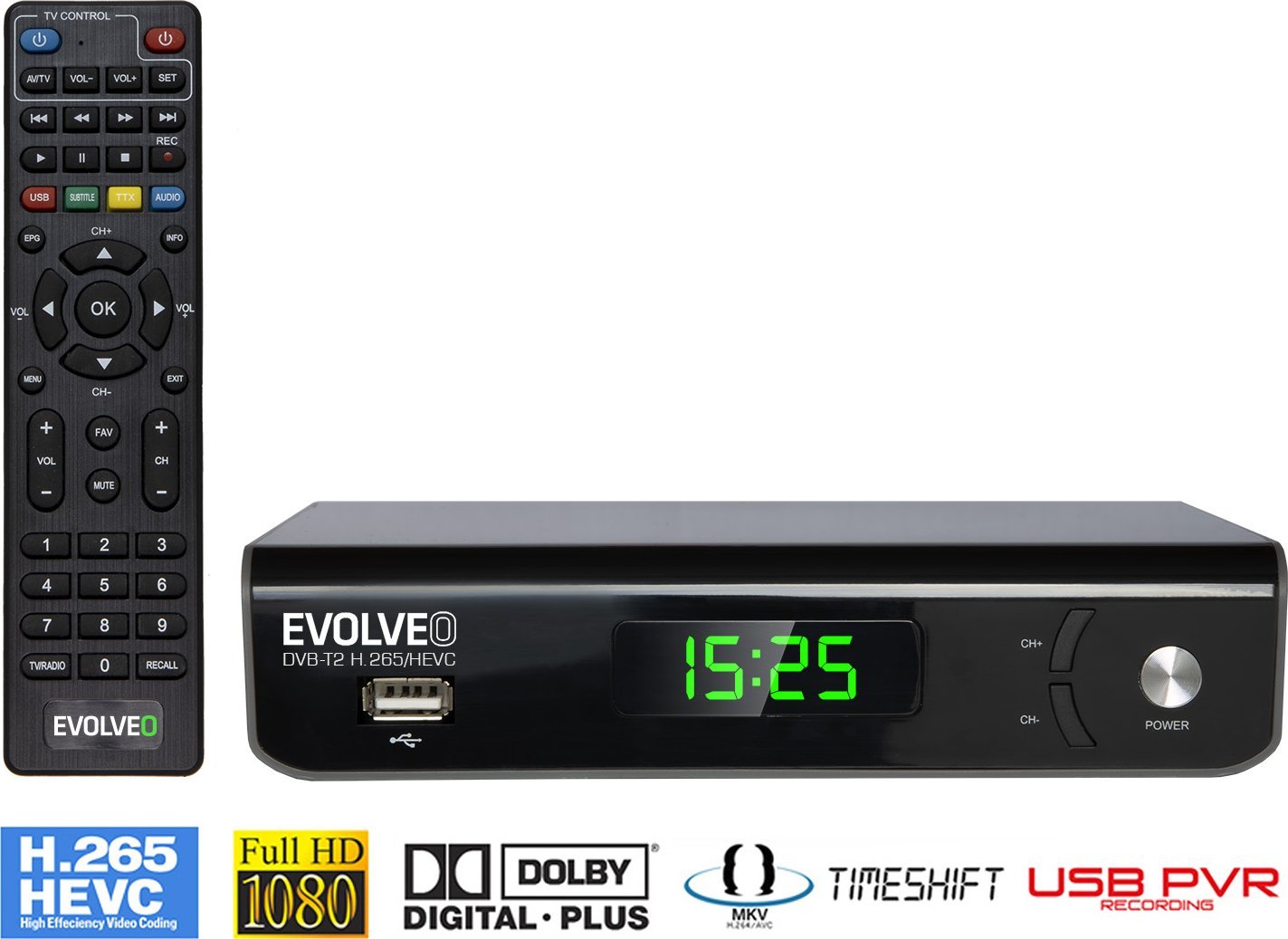 Evolveo EVOLVEO Omega S3, HD DVB-T2