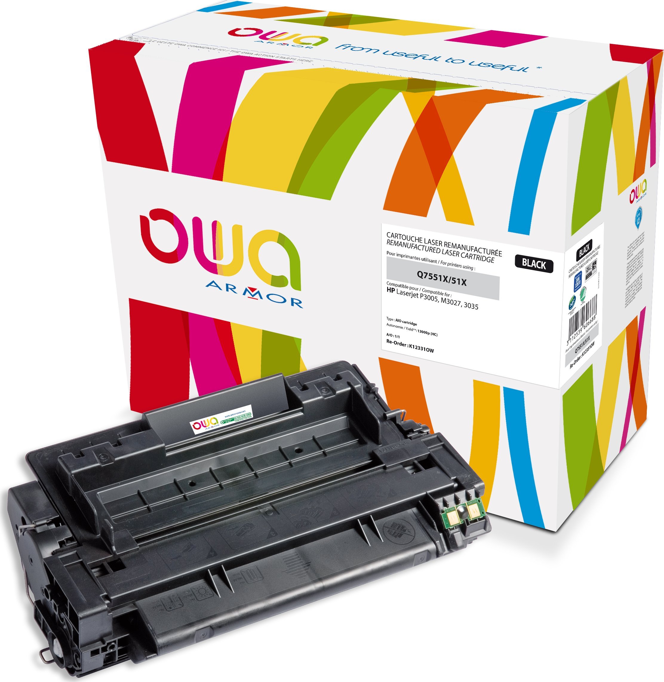 Toner OWA Armor Armor - High