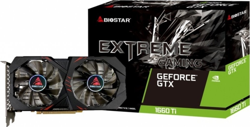 Graphics card Biostar VN1666TF69 nvidia geforce