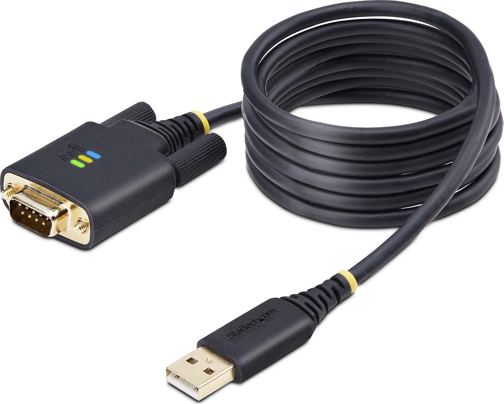 StarTech 1P6FFC-USB-SERIAL kabel równoległy Black 2