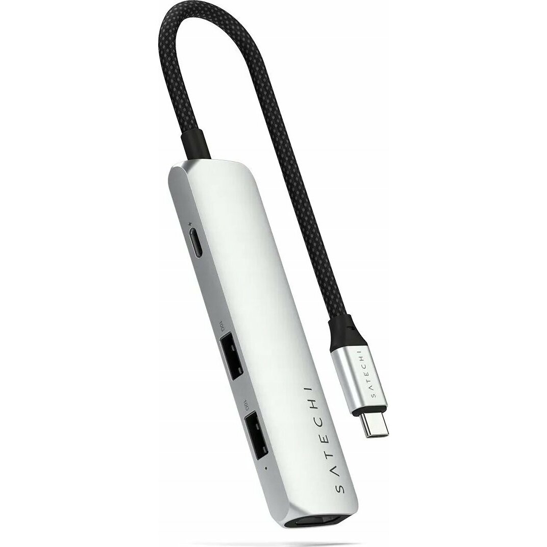 Satechi 4-in-1 USB-C Slim Multiport 4K