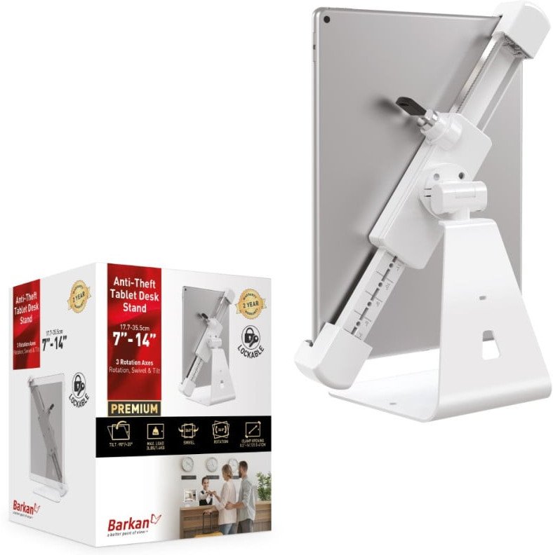Barkan T71HL Desk stand with tablet