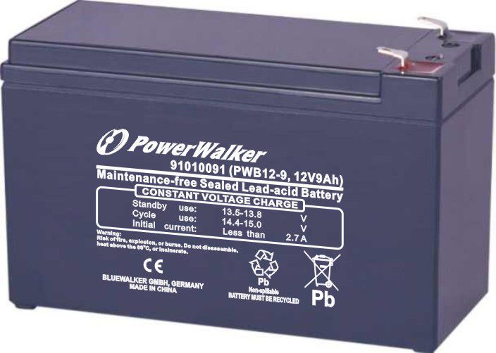 PowerWalker Akumulator Bluewalker PWB12-9 12V/9Ah (91010091)