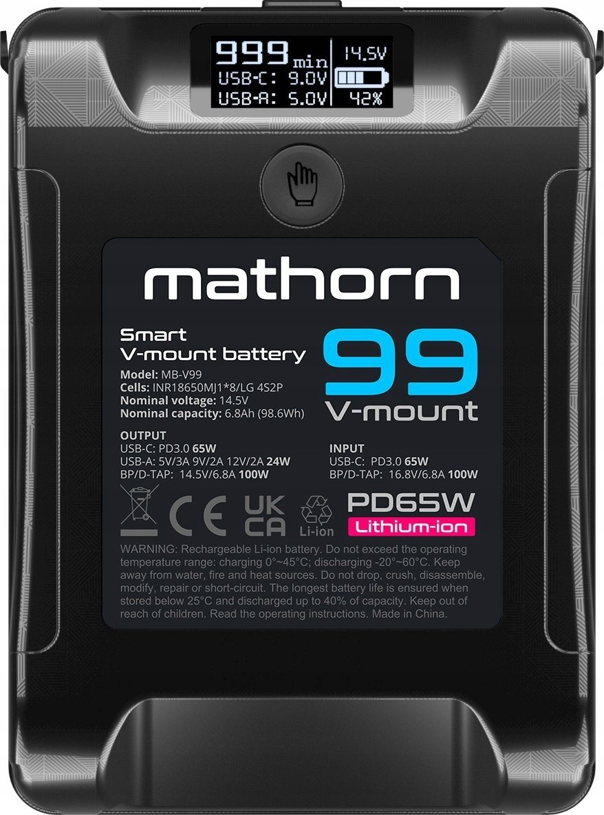 Akumulator Canyon Mathorn MB-V99 6800mAh PD65W