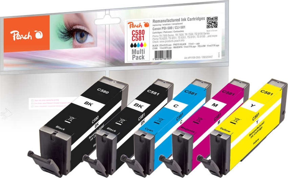 Tusz Peach Peach Ink Economy Pack