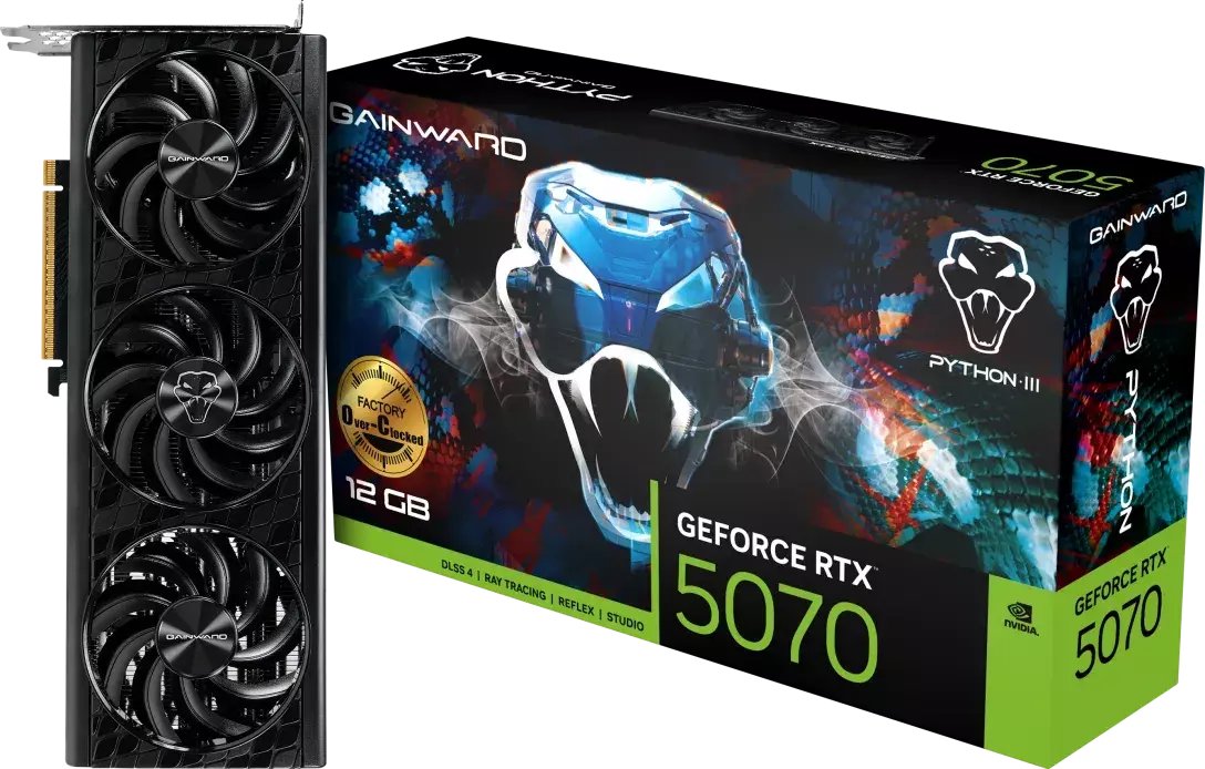 Gainward GeForce RTX 5070 Python III