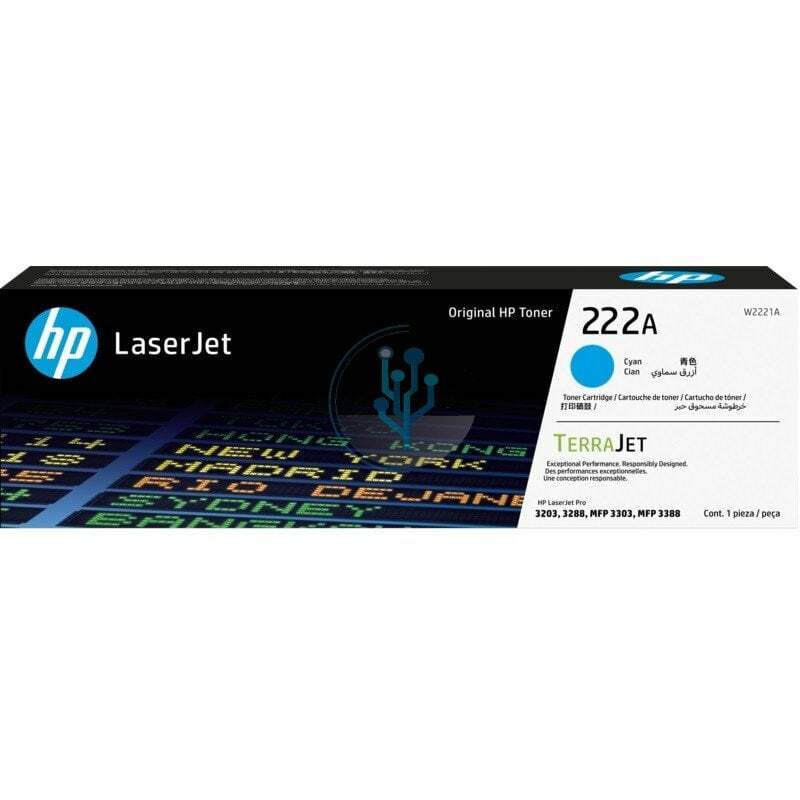 Toner HP 222A - Cyan -