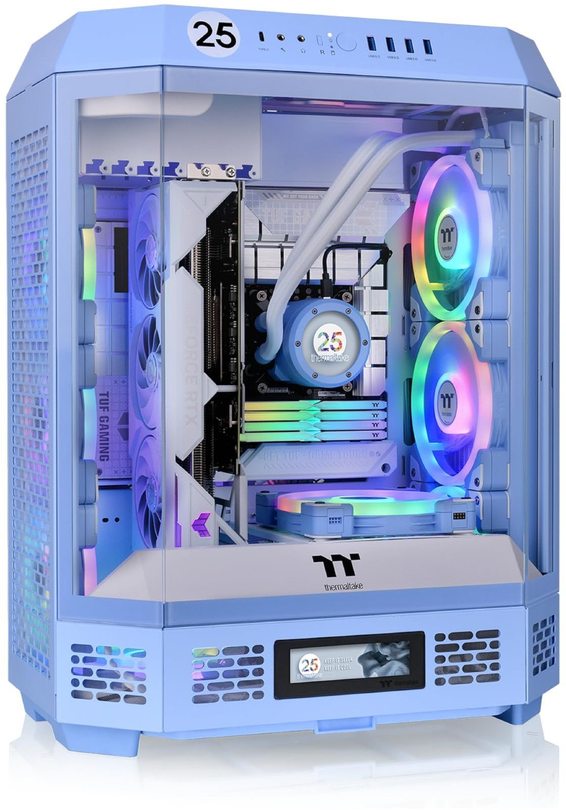 Thermaltake The PC Case, Tempered Glass