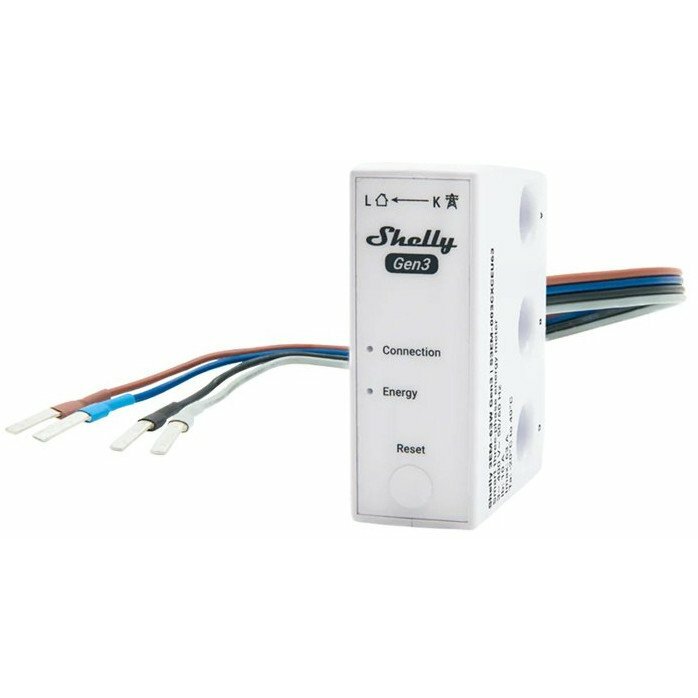 Shelly 3EM-63W Gen3 1/3-channel WiFi energy