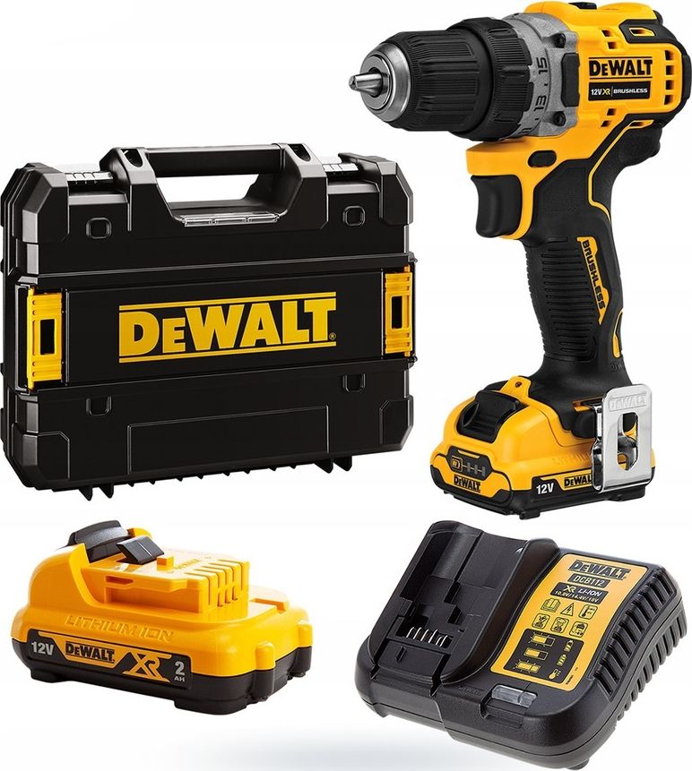 DEWALT DCD701D2-QW Cordless Drill 2x 12V