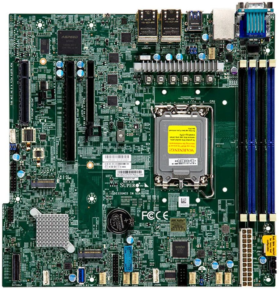 SuperMicro X13SCH-LN4F | MBD-X13SCH-LN4F-O | 672042899135