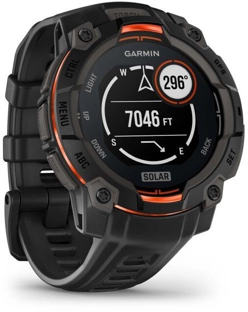 Garmin Instinct 3 Solar, Black |
