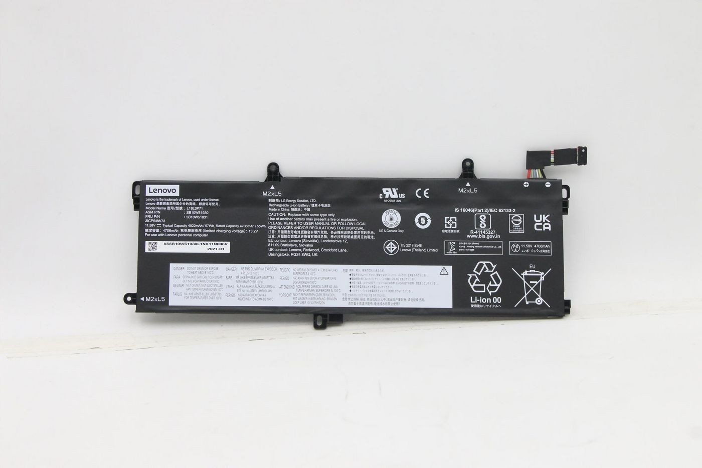Lenovo IPC-Computer 5B10W51831, Battery, Lenovo, Lenovo