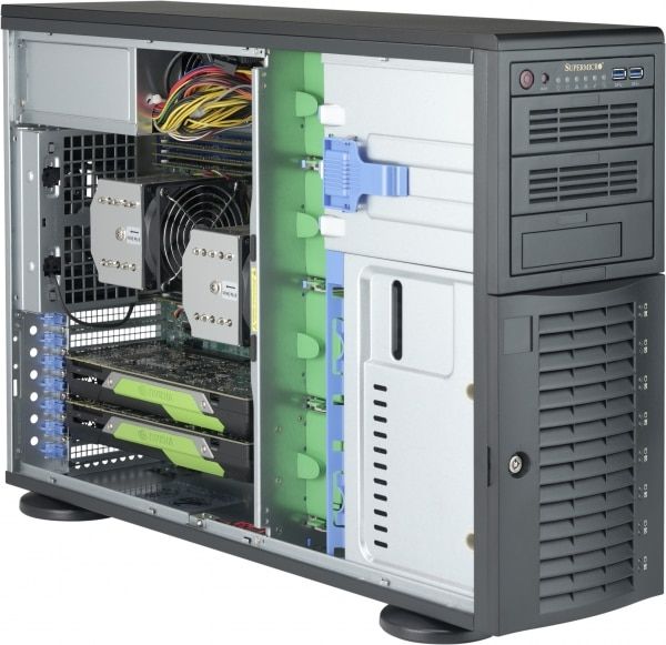 Supermicro Case SuperChassis Tower CSE-743AC-1K26B-SQ |