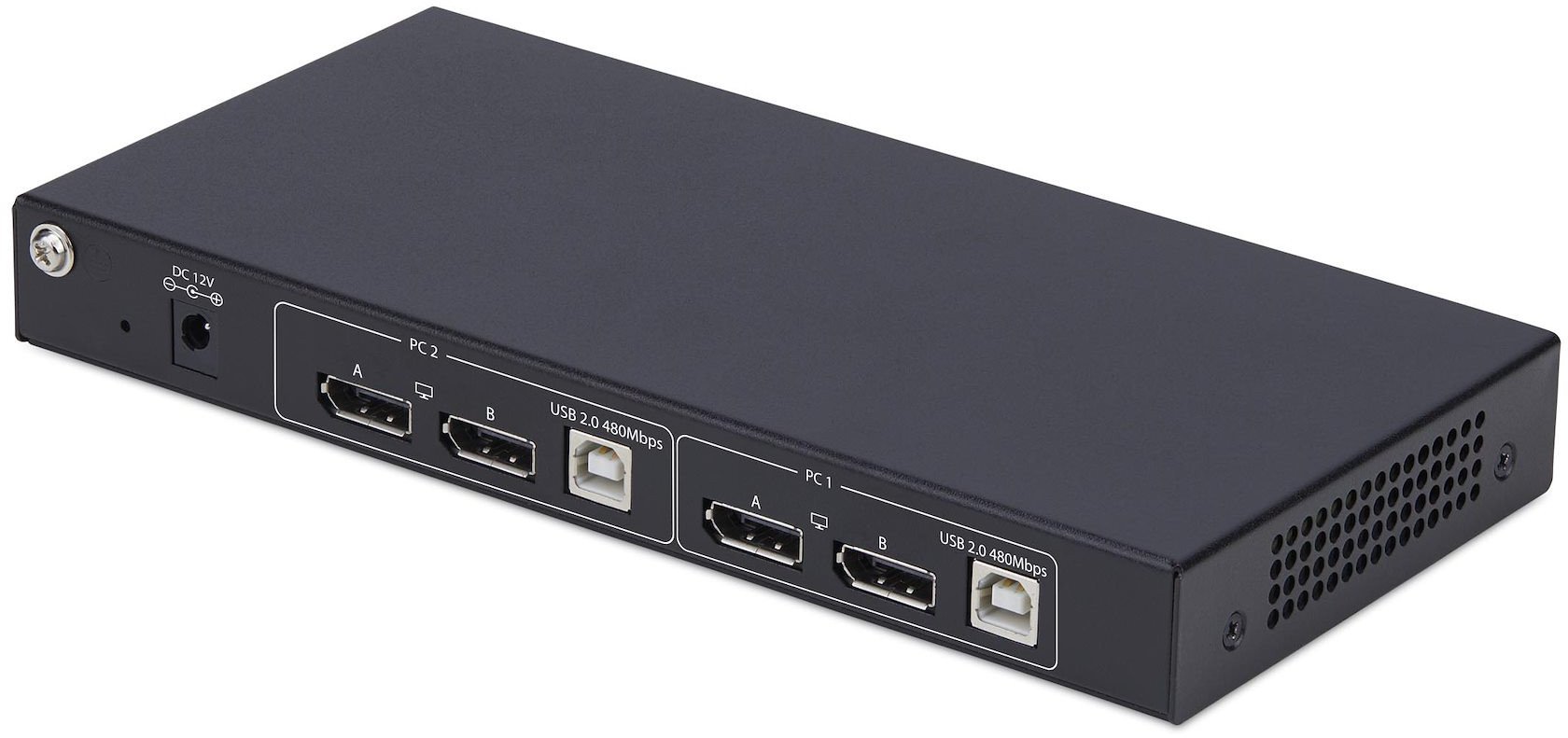 StarTech.com 2-Port Dual- DP KVM