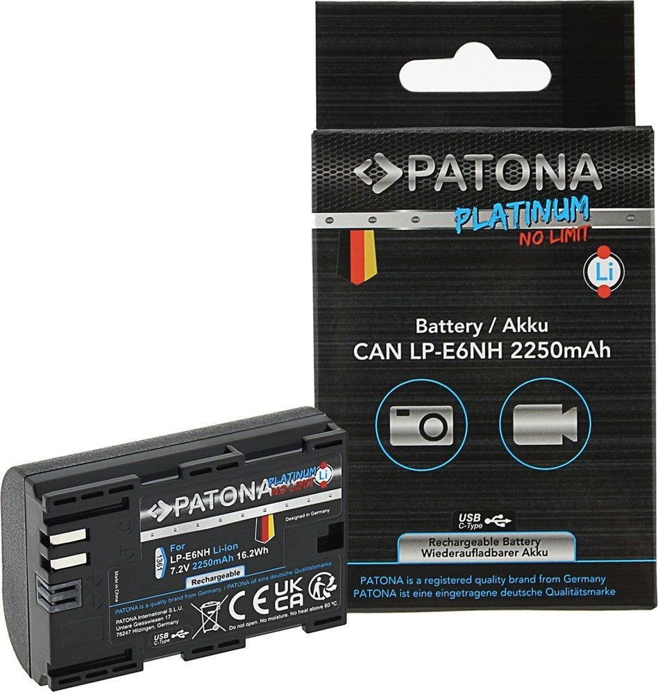 Akumulator Patona Akumulator Platinum LP-E6NH z