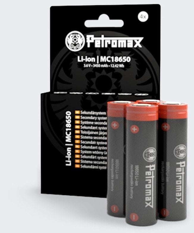 Petromax Akumulatory Petromax 18650 4 pack