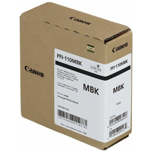 Canon PFI-110MBK - - Matte -