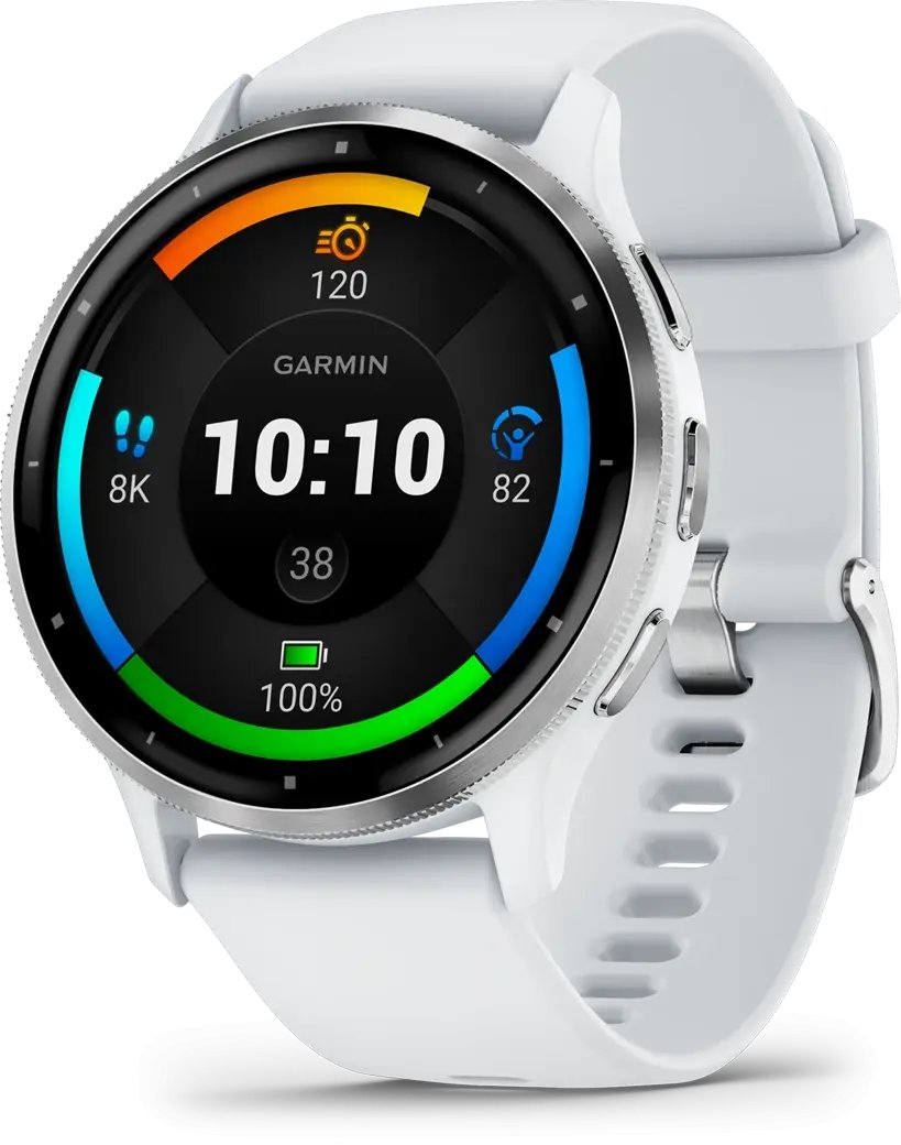 Garmin Venu® 3 Stone White/Silver with