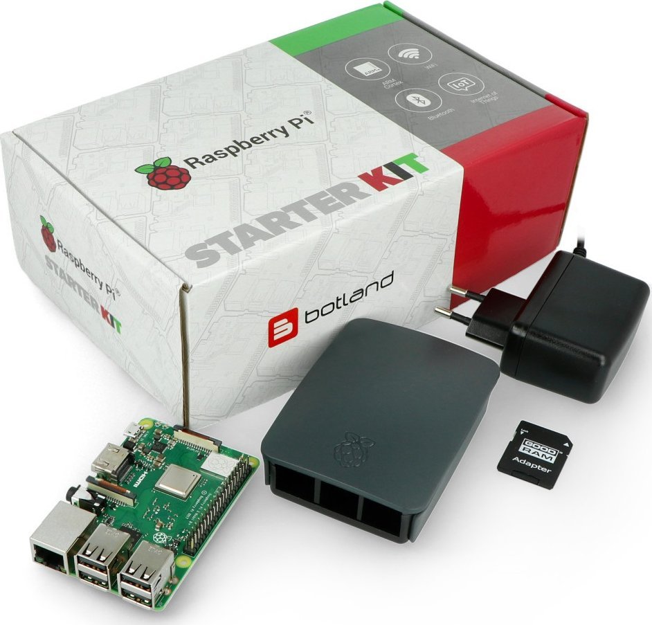 Raspberry Pi Zestaw 3B+ WIFI +