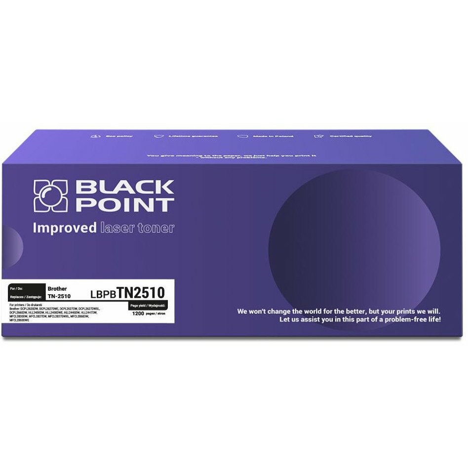 Toner Black Point [LBPBTN2510] Toner BP
