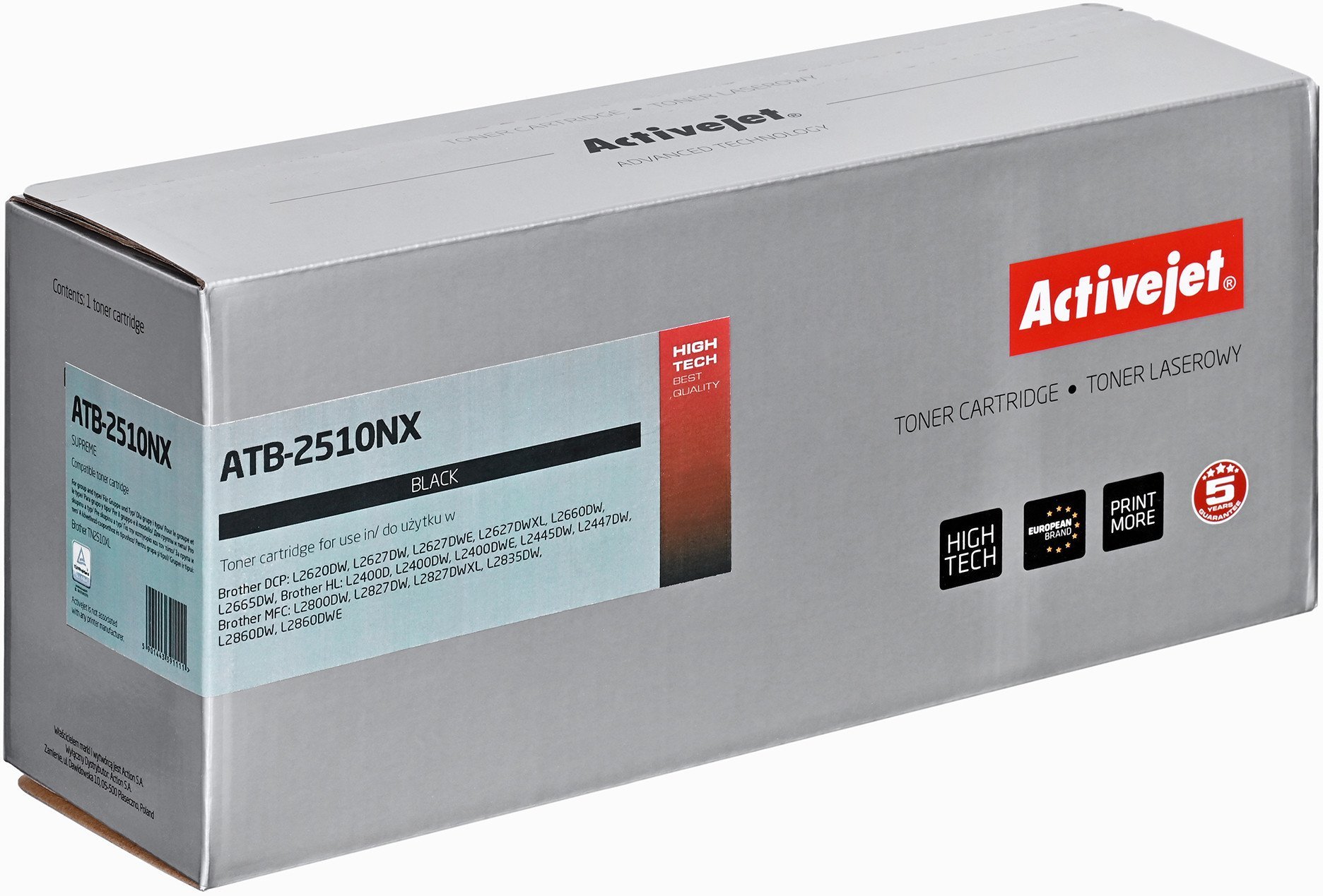 Activejet ATB-2510NX Toner (replaces Brother TN2510XL
