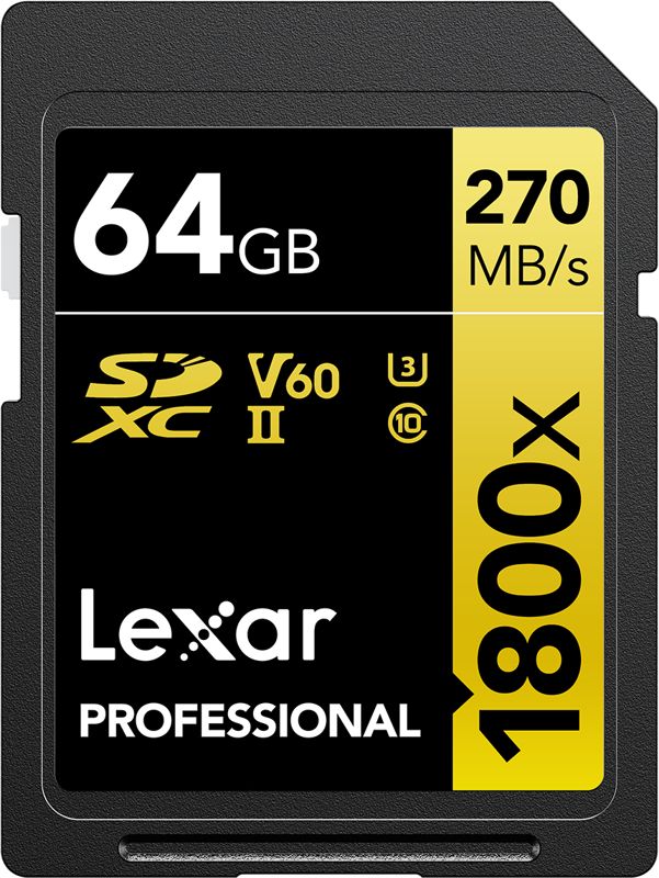 Lexar SDXC 64GB LSD1800064G-BNNNG - UHS-II